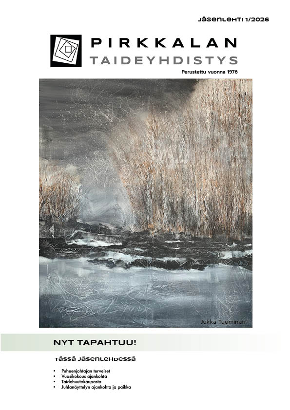 Kuvassa Jäsenlehden kansikuva